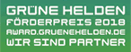 Wir sind Partner des Grüne Helden Förderpreis 2018